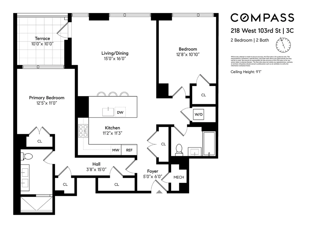 Unit for sale at 218 W 103rd Street, Manhattan, NY 10025