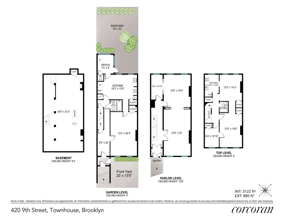 Unit for sale at 420 9th Street, Brooklyn, NY 11215