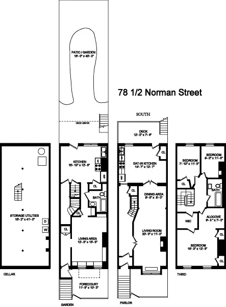 Unit for sale at 78 1/2 Norman Avenue, Brooklyn, NY 11222