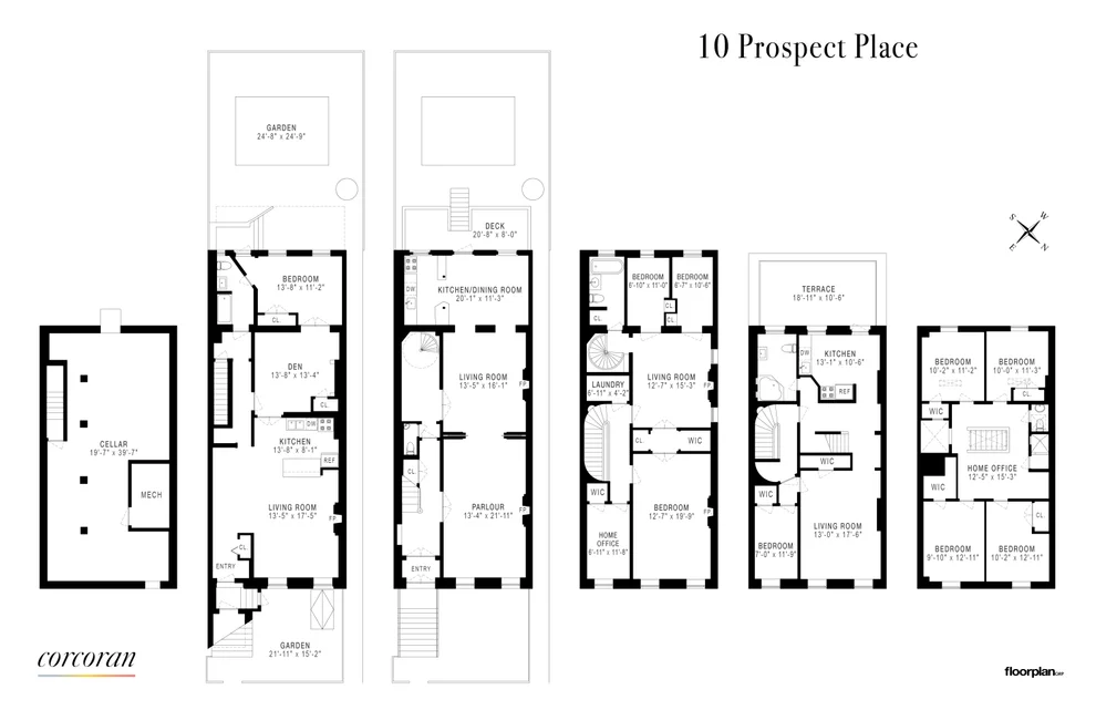 Unit for sale at 10 PROSPECT Place, Brooklyn, NY 11217