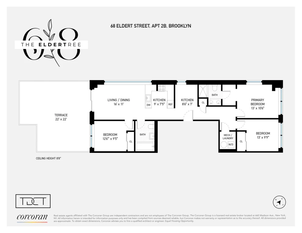 Unit for sale at 68 ELDERT Street, Brooklyn, NY 11207