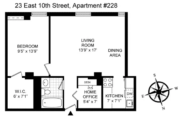 Unit for sale at 23 E 10th Street, Manhattan, NY 10003
