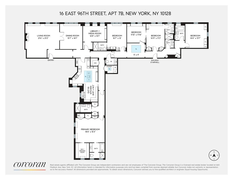 Unit for sale at 16 E 96TH Street, Manhattan, NY 10128
