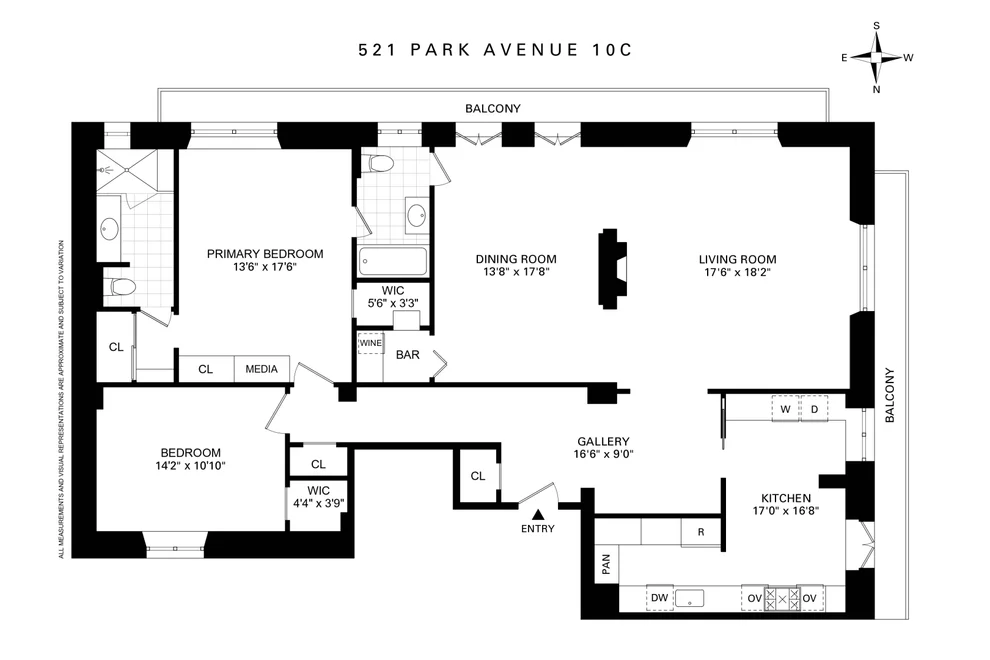 Unit for sale at 521 Park Avenue, Manhattan, NY 10065