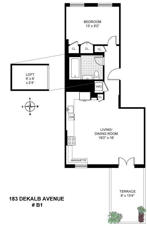 Unit for sale at 183 Dekalb Avenue, Brooklyn, NY 11205