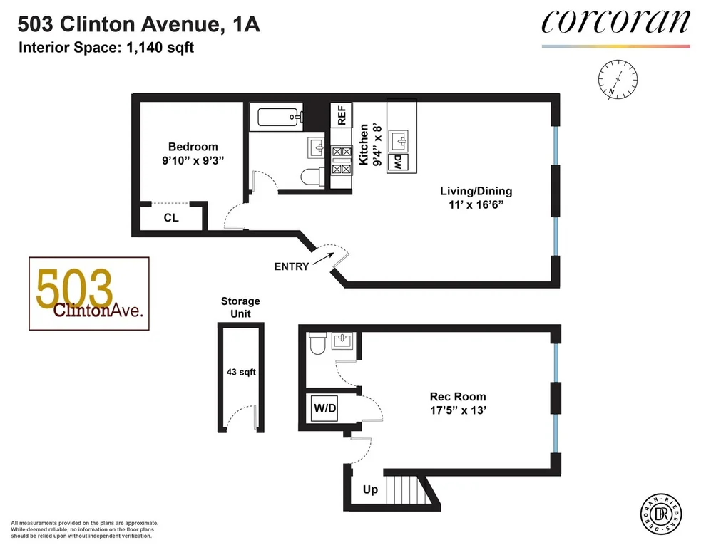 Unit for sale at 503 CLINTON Avenue, Brooklyn, NY 11238