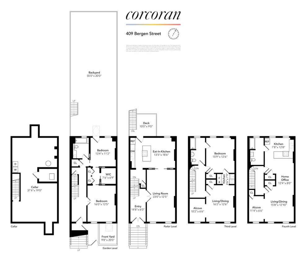 Unit for sale at 409 BERGEN Street, Brooklyn, NY 11217