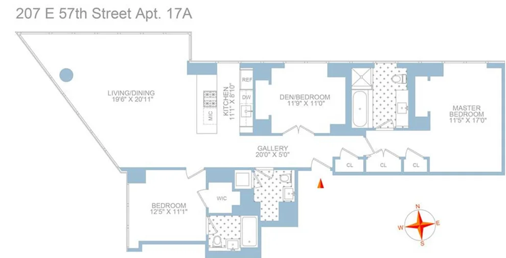 Unit for sale at 207 E 57th Street, Manhattan, NY 10022