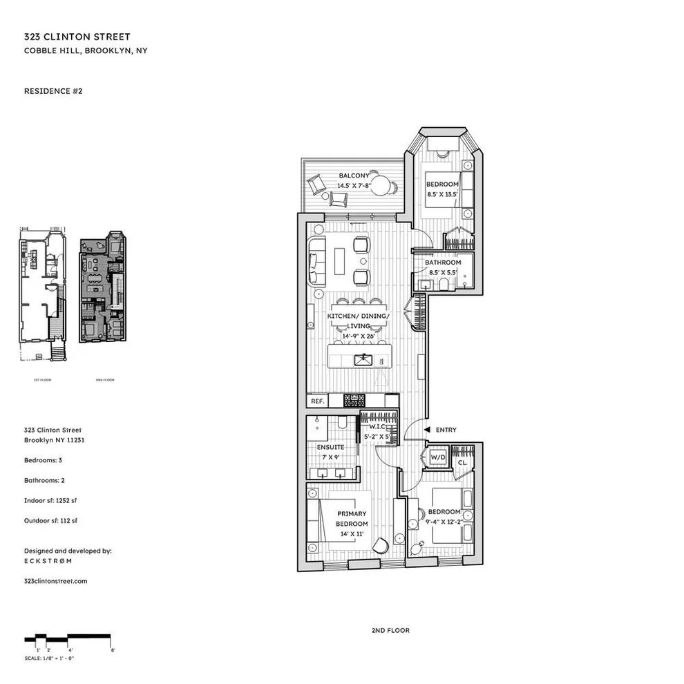 Unit for sale at 323 CLINTON Street, Brooklyn, NY 11231