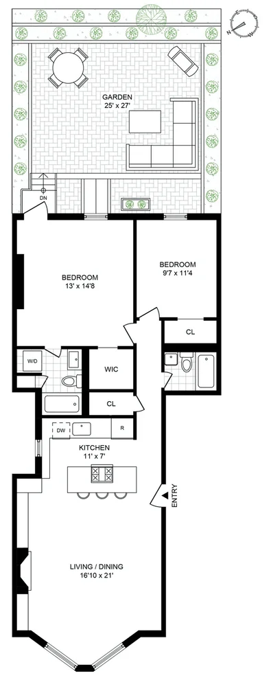 Unit for sale at 313 HICKS Street, Brooklyn, NY 11201