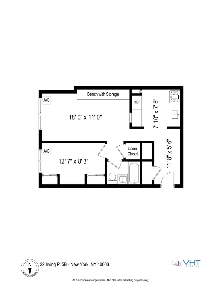 Unit for sale at 22 IRVING Place, Manhattan, NY 10003