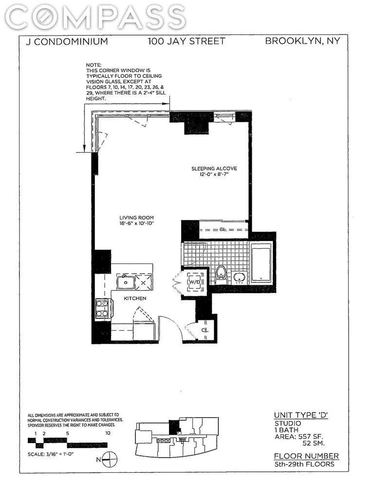 Unit for sale at 100 Jay Street, Brooklyn, NY 11201