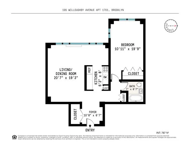 Unit for sale at 195 Willoughby Avenue, Brooklyn, NY 11205