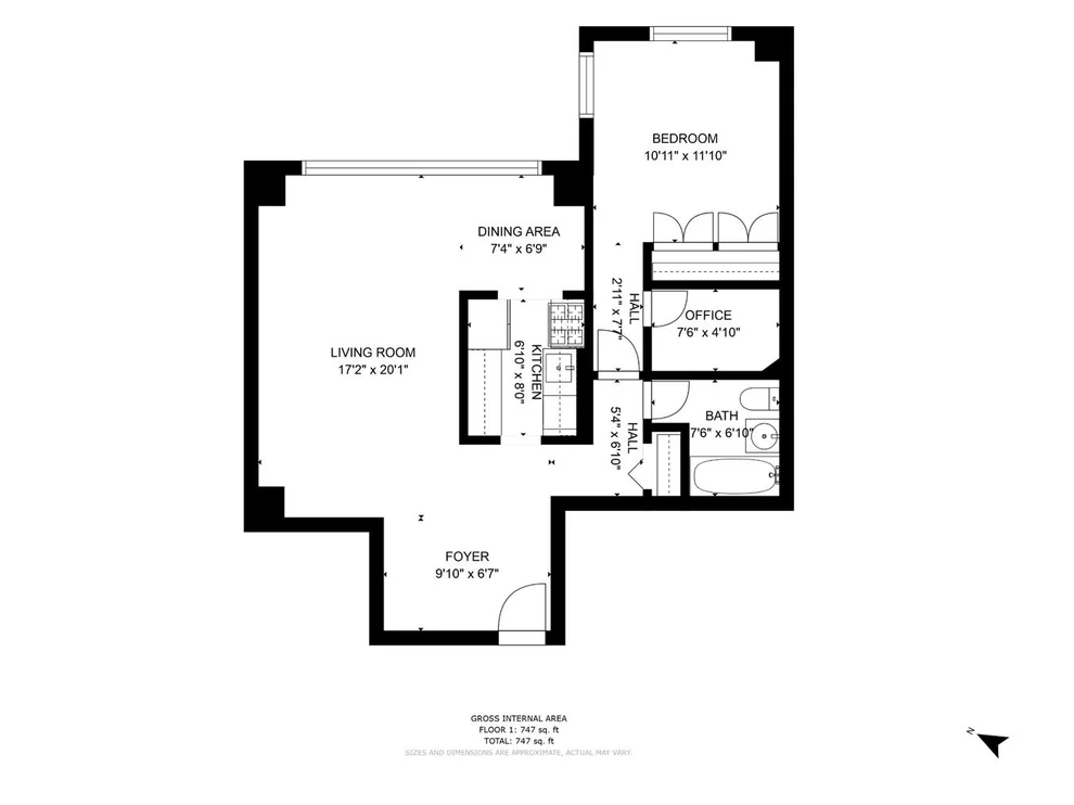 Unit for sale at 185 Hall Street, Brooklyn, NY 11205
