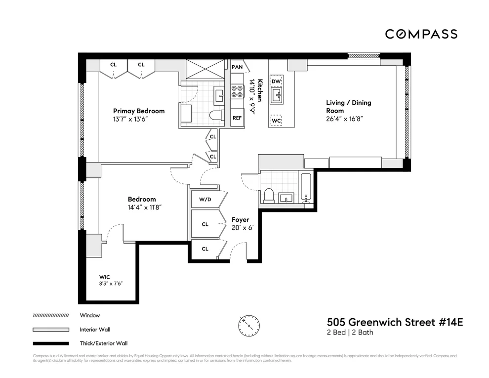 Unit for sale at 505 Greenwich Street, Manhattan, NY 10013