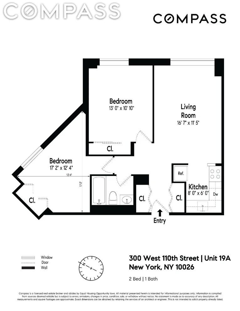 Unit for sale at 300 W 110th Street, Manhattan, NY 10026