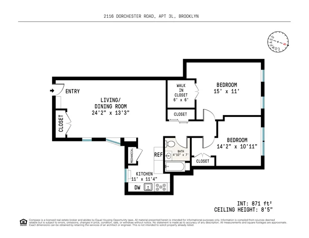 Unit for sale at 2116 Dorchester Road, Brooklyn, NY 11226