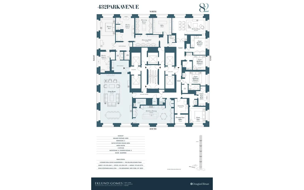 Unit for sale at 432 PARK Avenue, Manhattan, NY 10022
