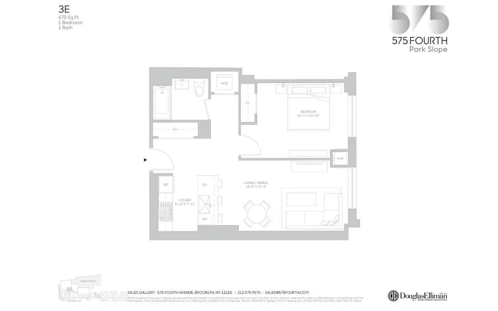 Unit for sale at 575 4th Avenue, Brooklyn, NY 11215