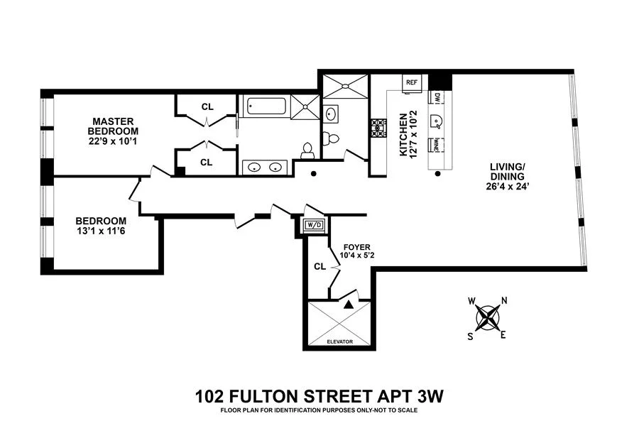 Unit for sale at 102 Fulton Street, Manhattan, NY 10038