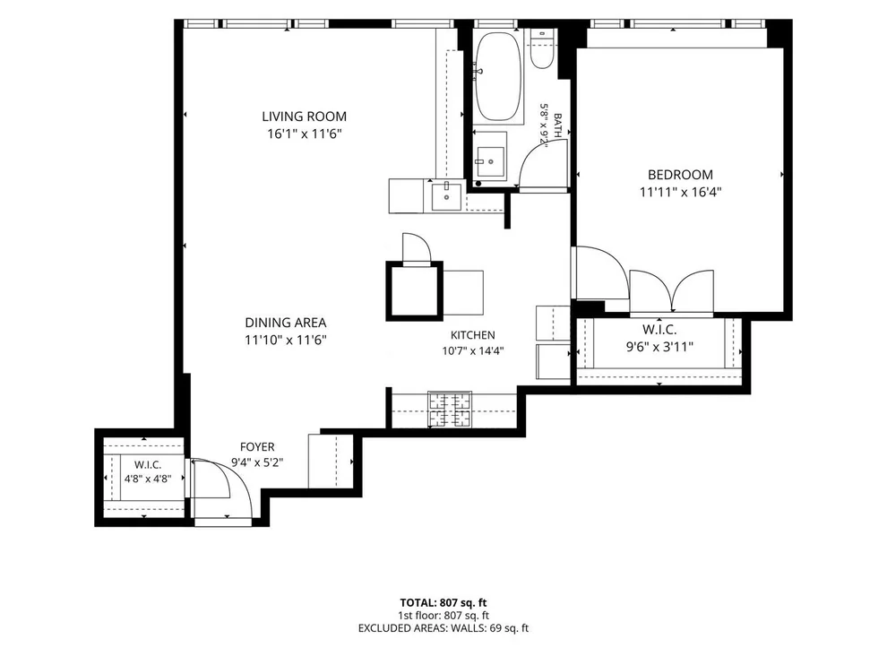 Unit for sale at 200 W 54TH Street, Manhattan, NY 10019