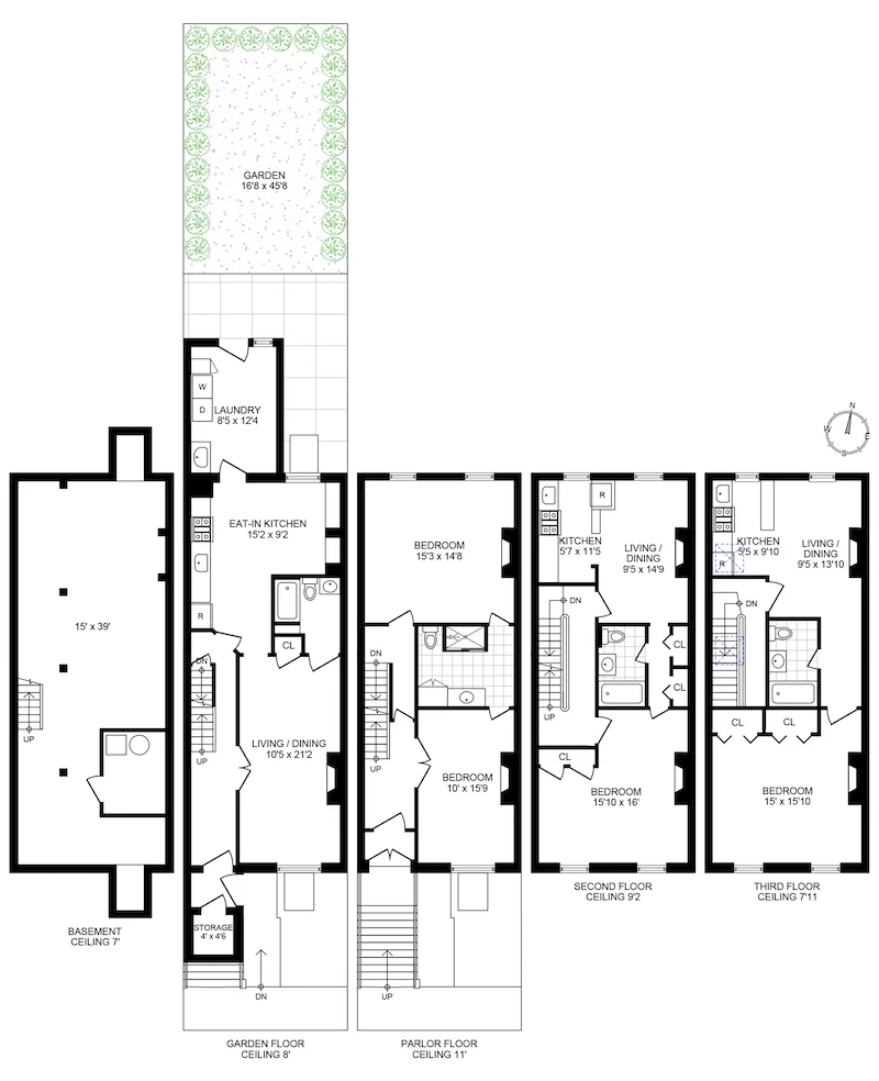 Unit for sale at 321 JEFFERSON Avenue, Brooklyn, NY 11216