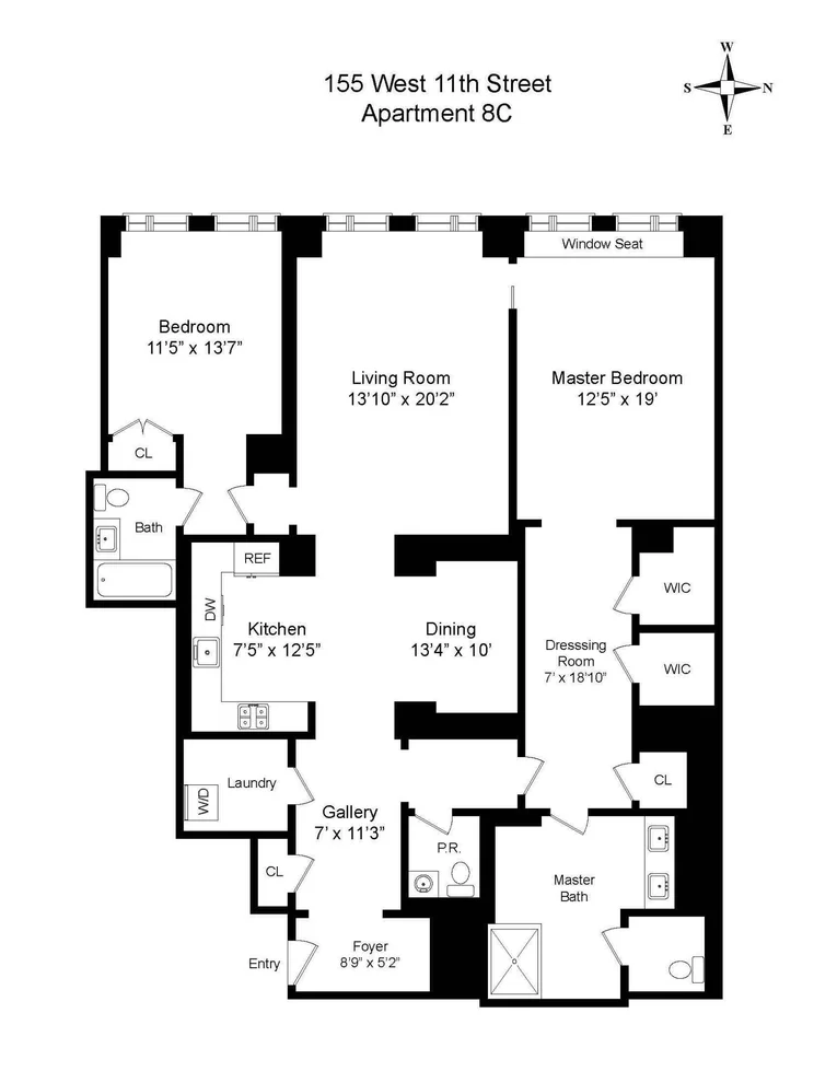 Unit for sale at 155 W 11TH Street, Manhattan, NY 10011