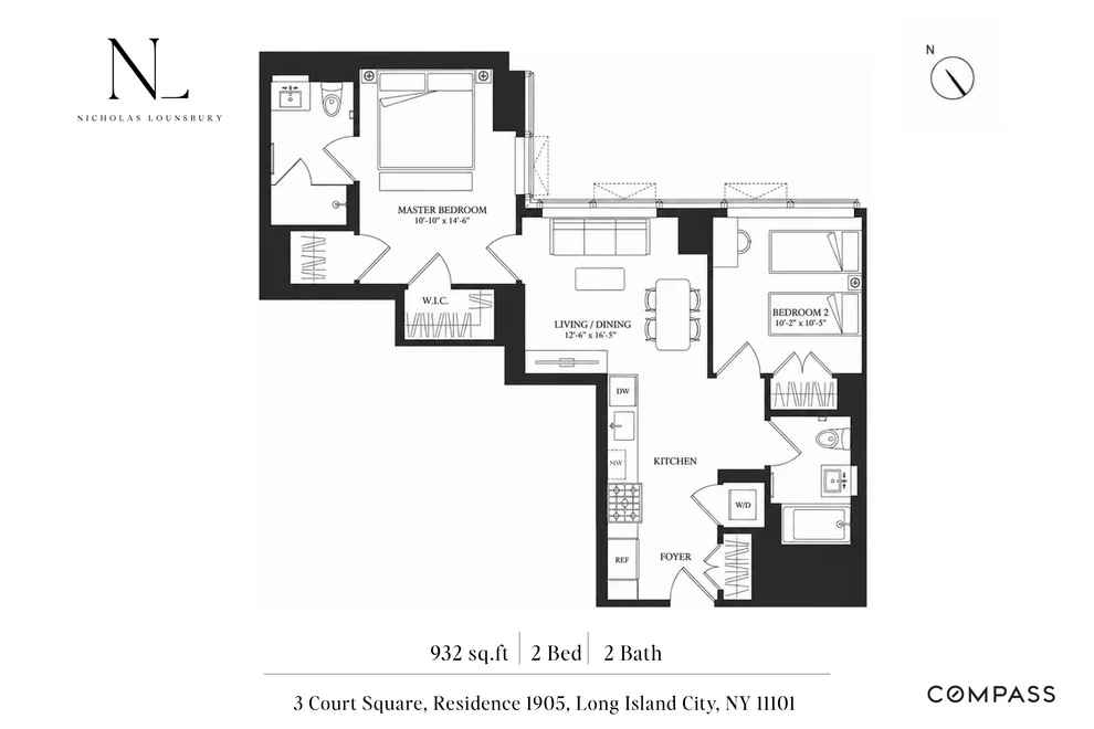 Unit for sale at 3 Court Square, Queens, NY 11101