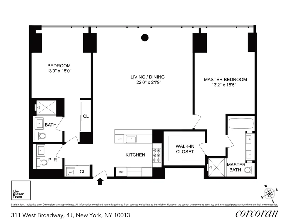 Unit for sale at 311 W BROADWAY, Manhattan, NY 10013