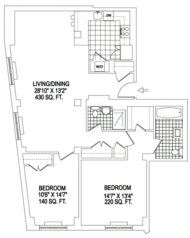 Unit for sale at 145 PARK Place, Brooklyn, NY 11217