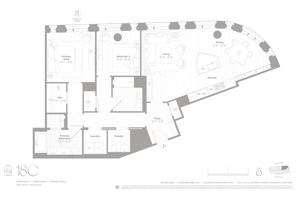 Unit for sale at 30 Front Street, Brooklyn, NY 11201