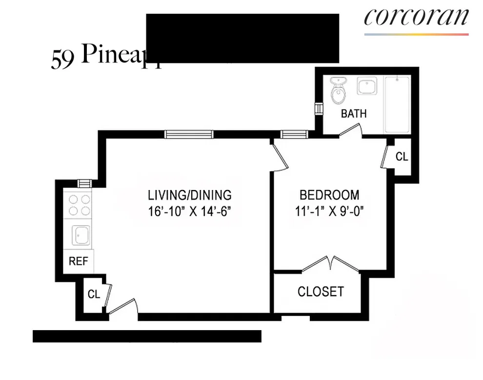 Unit for sale at 59 Pineapple Street, Brooklyn, NY 11201