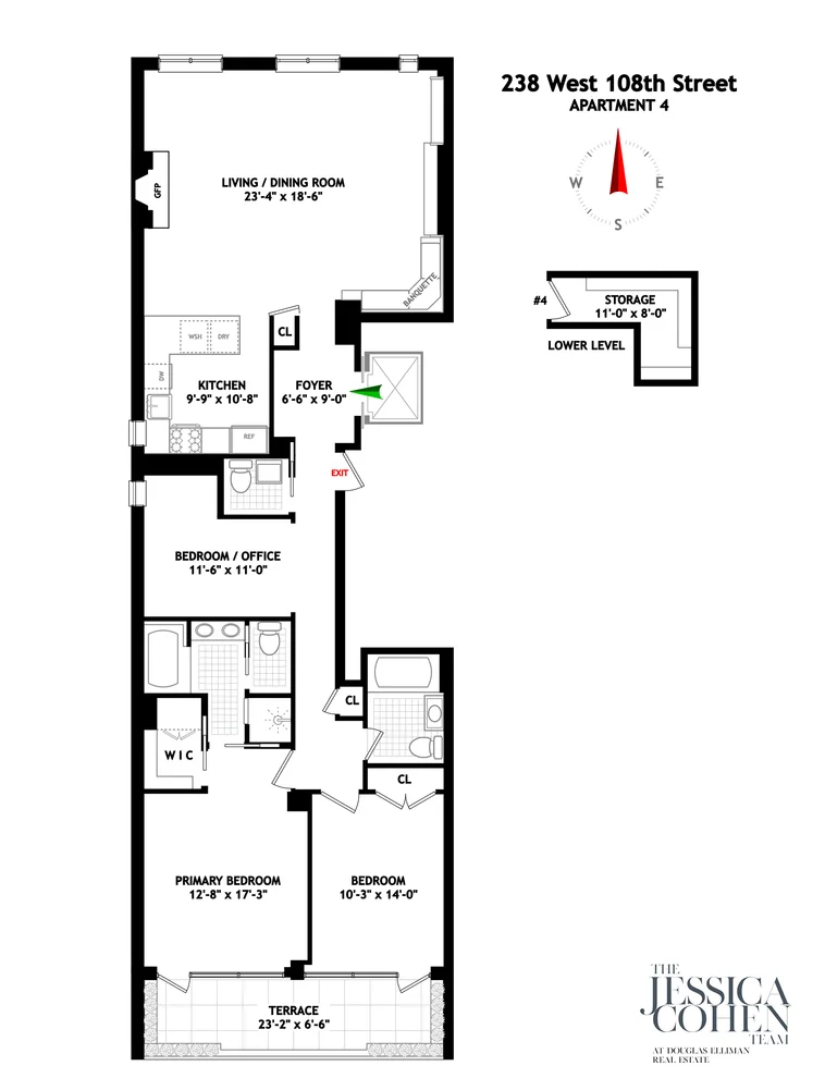 Unit for sale at 238 W 108TH Street, Manhattan, NY 10025