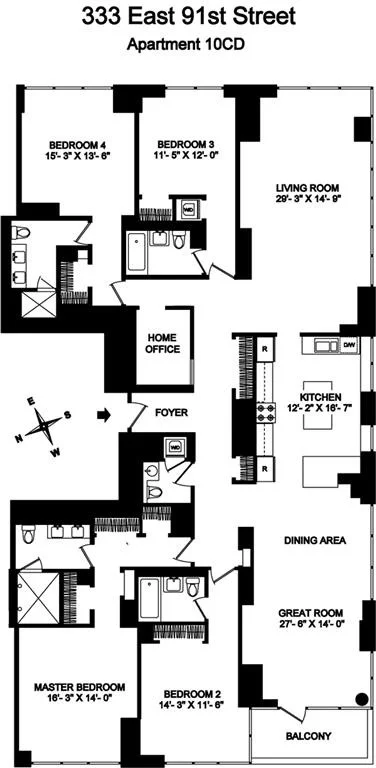Unit for sale at 333 E 91st Street, Manhattan, NY 10128