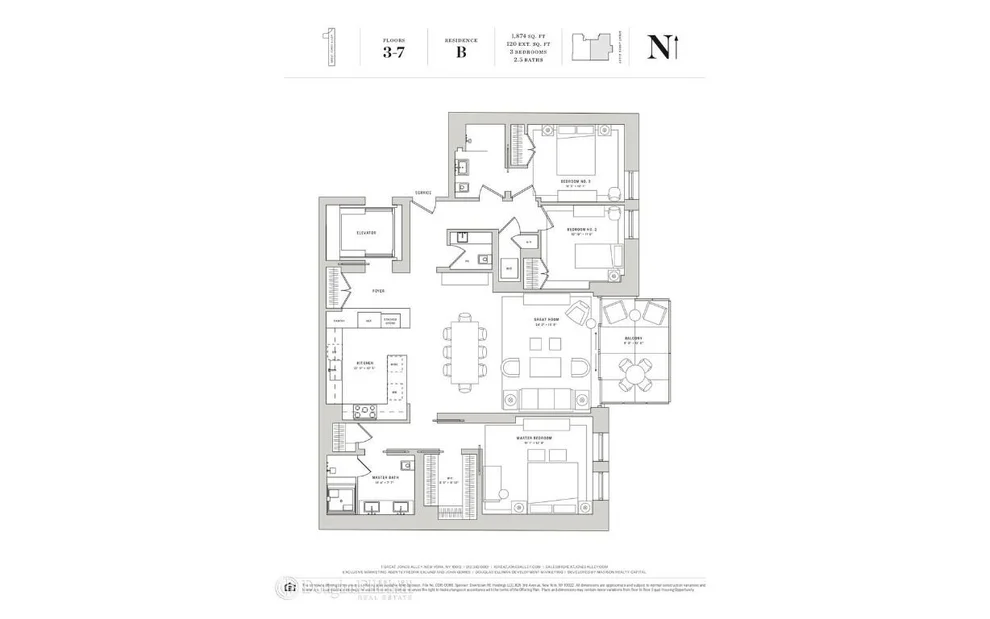 Unit for sale at 1 Great Jones Alley, Manhattan, NY 10012