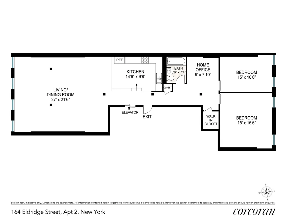 Unit for sale at 164 ELDRIDGE Street, Manhattan, NY 10002