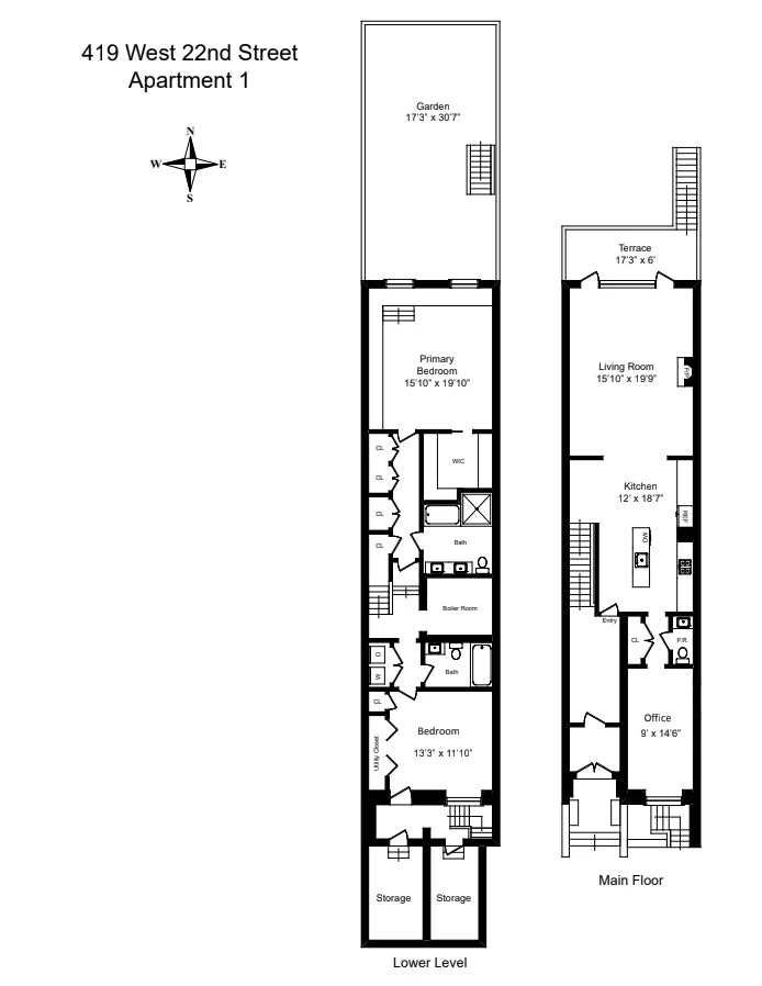 Unit for sale at 419 W 22ND Street, Manhattan, NY 10011