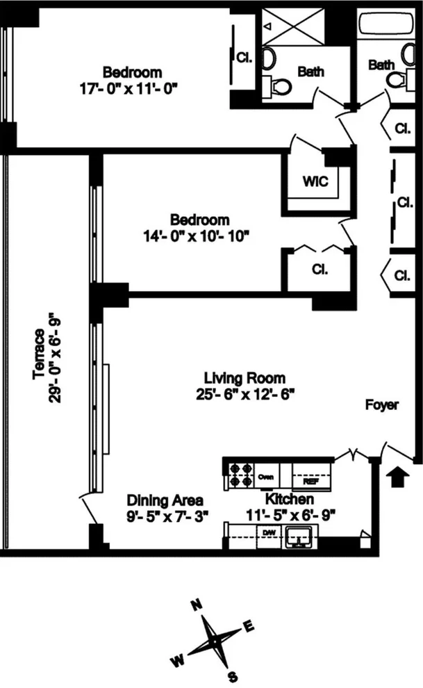 Unit for sale at 135 OCEAN Parkway, Brooklyn, NY 11218