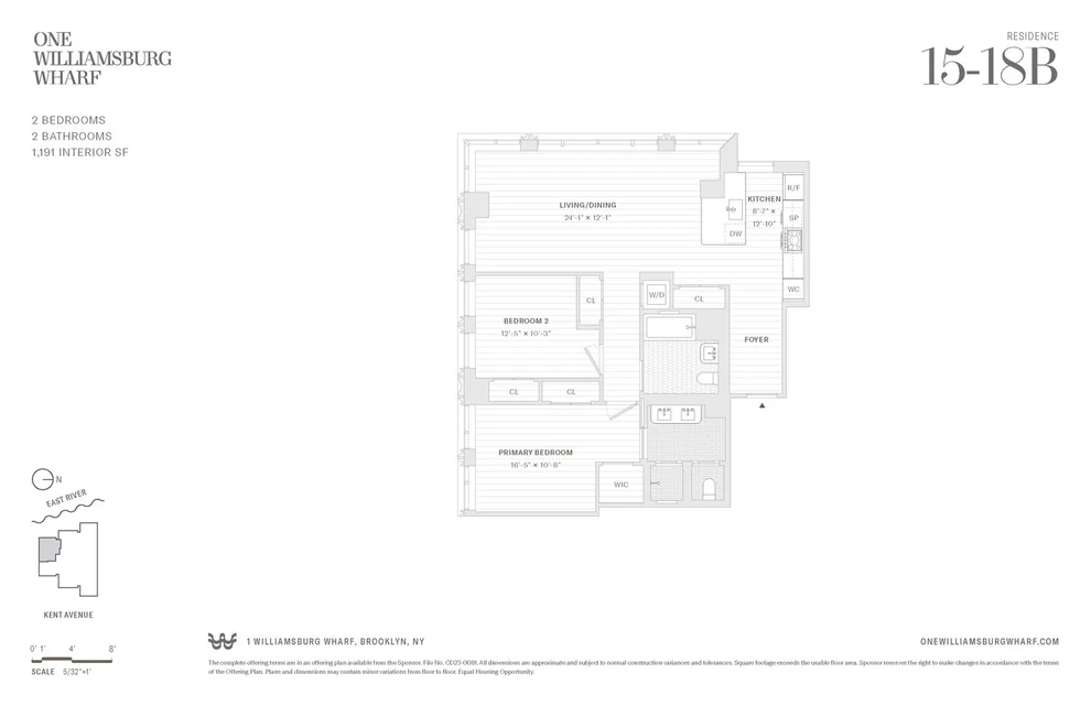 Unit for sale at 480 KENT Avenue, Brooklyn, NY 11249