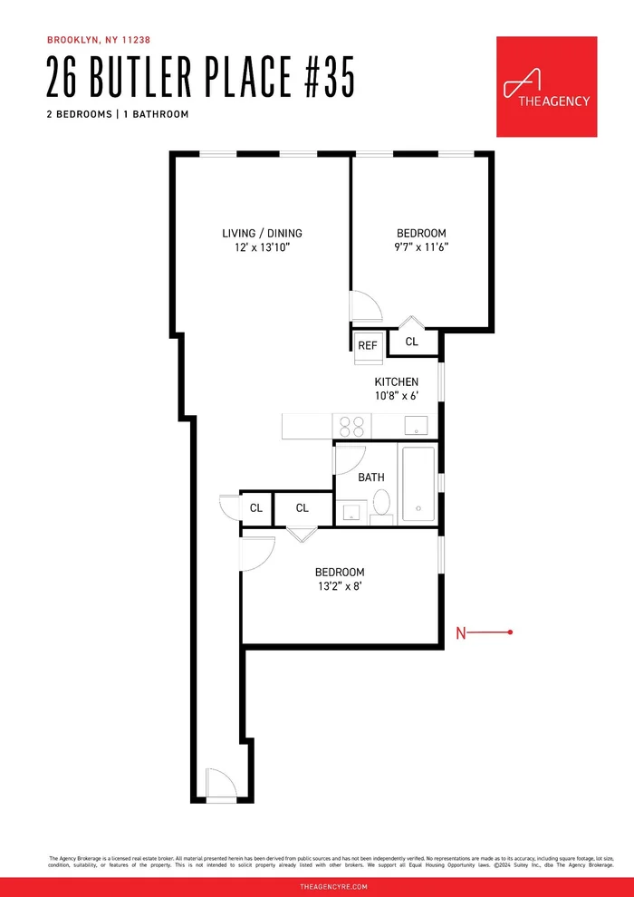 Unit for sale at 26 Butler Place, Brooklyn, NY 11238