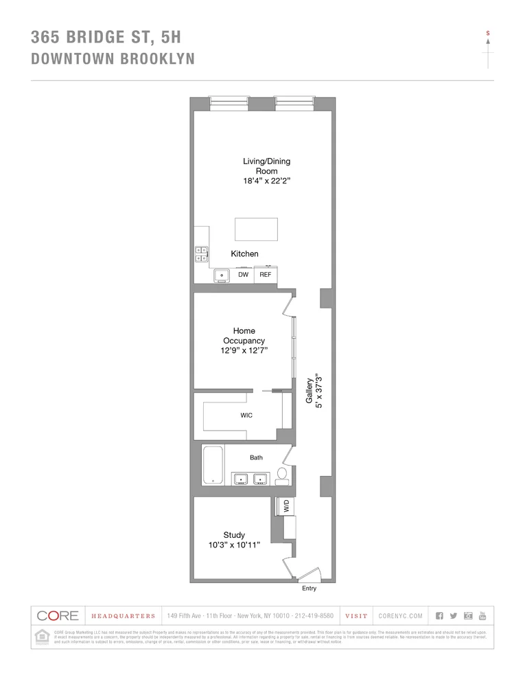 Unit for sale at 365 BRIDGE Street, Brooklyn, NY 11201