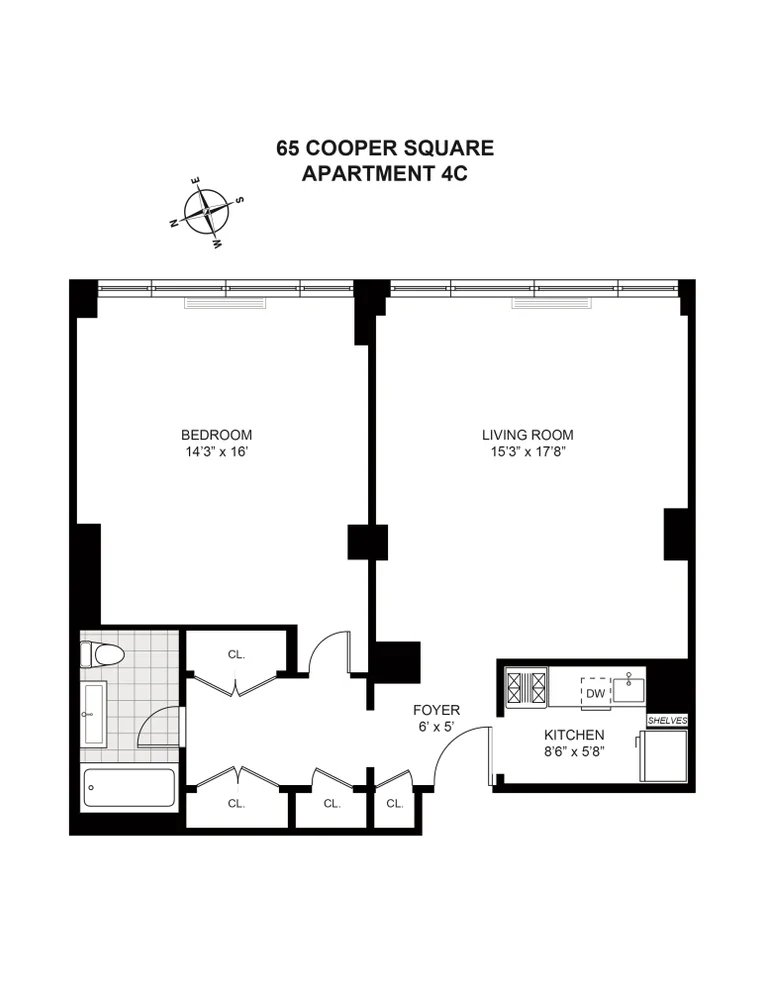 Unit for sale at 65 COOPER Square, Manhattan, NY 10003