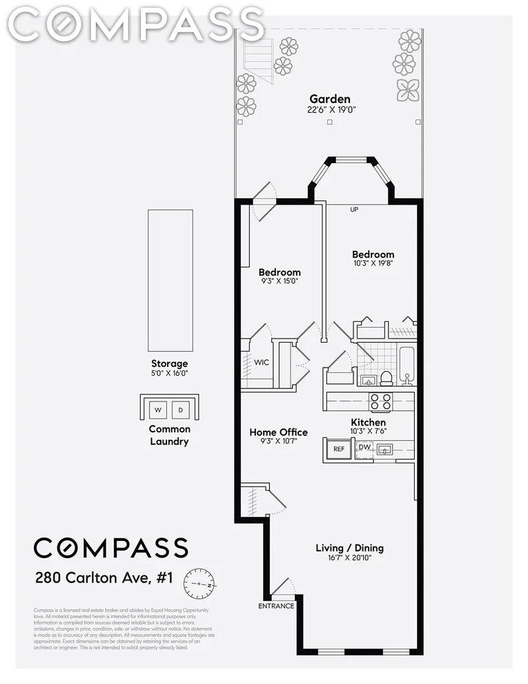 Unit for sale at 280 Carlton Avenue, Brooklyn, NY 11205