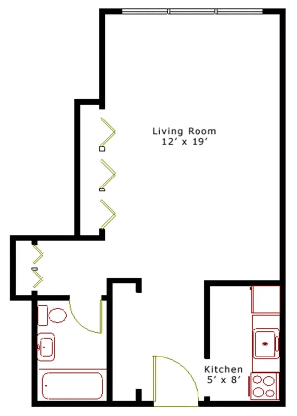 Unit for sale at 195 WILLOUGHBY Avenue, Brooklyn, NY 11205