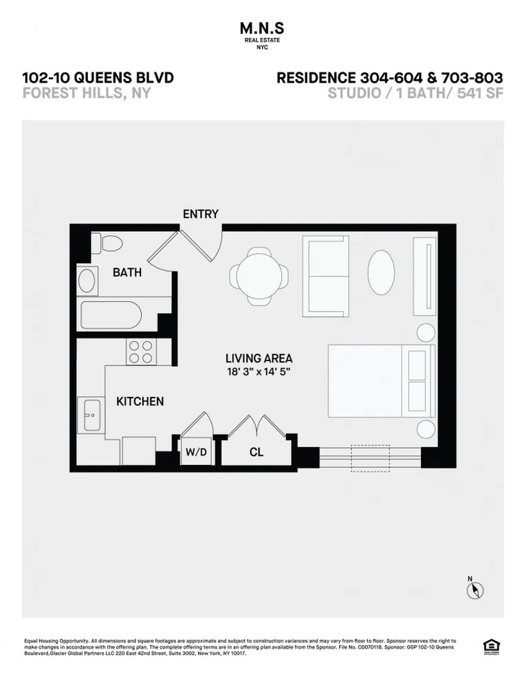 Unit for sale at 102-10 Queens Boulevard, Queens, NY 11375