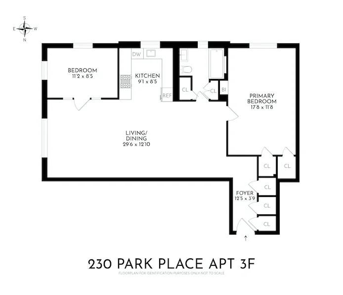 Unit for sale at 230 PARK Place, Brooklyn, NY 11238