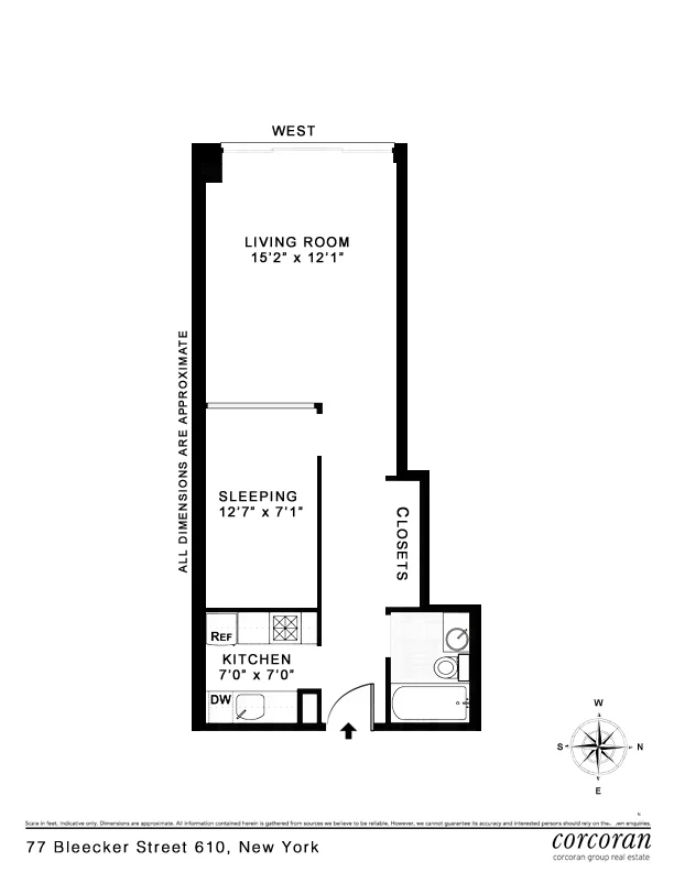 Unit for sale at 77 BLEECKER Street, Manhattan, NY 10012