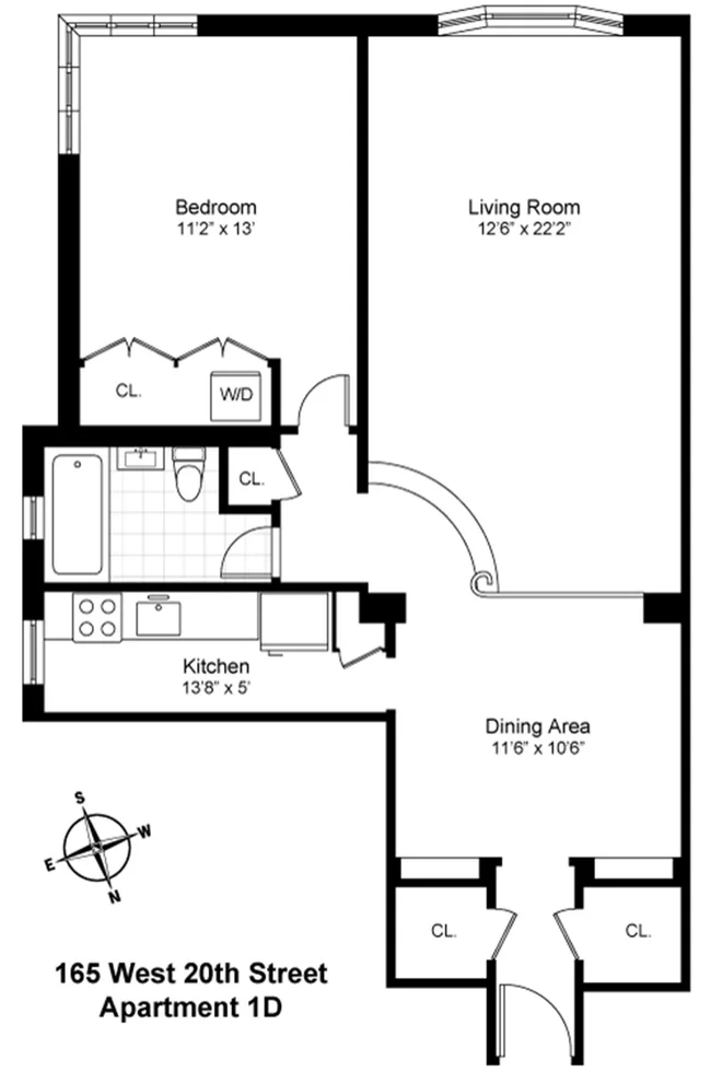 Unit for sale at 165 W 20th Street, Manhattan, NY 10011