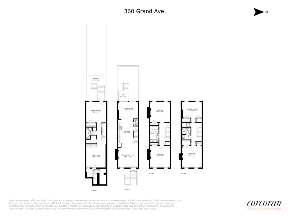 Unit for sale at 360 GRAND Avenue, Brooklyn, NY 11238