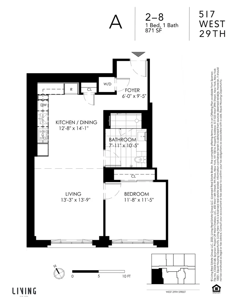 Unit for sale at 517 W 29th Street, Manhattan, NY 10001